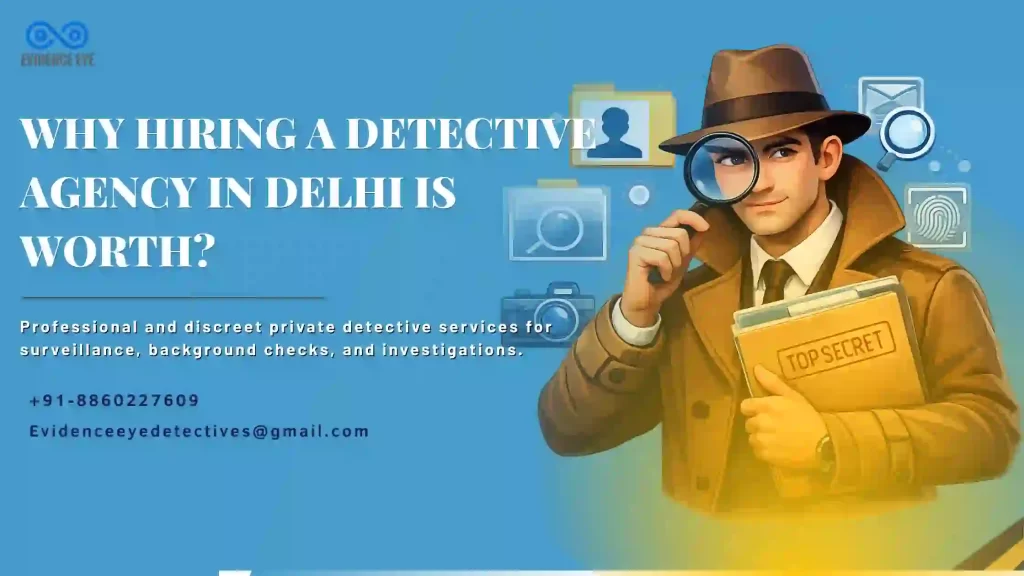 Hiring a Detective Agency in Delhi