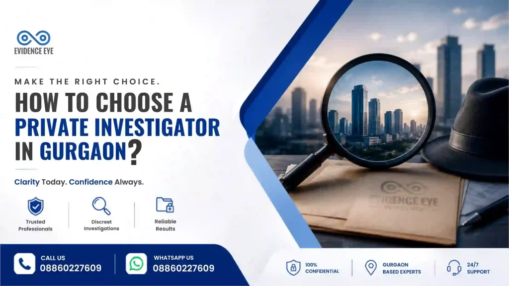 How to Choose a Private Investigator in Gurgaon