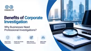 Benefits of Corporate Investigation | Why Businesses Need Professional Investigations?