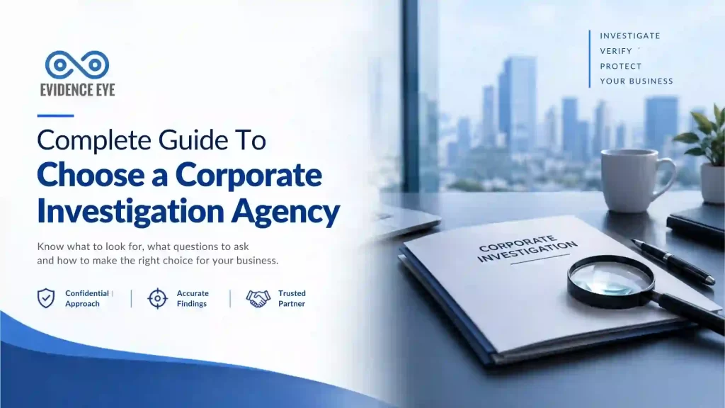 Choose a Corporate Investigation Agency