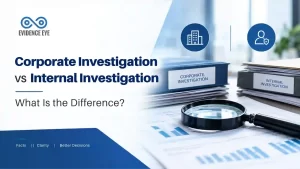 Corporate Investigation vs Internal Investigation: What Is the Difference?